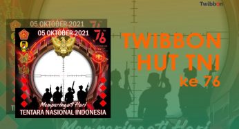 Twibbon Dirgahayu Tentara Nasional Indonesia (TNI) 2021