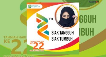 Twibbon Hari Jadi Kabupaten Siak ke-22