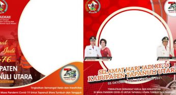 Twibbon Hari Jadi Tapanuli Utara