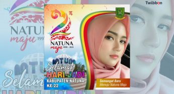 Twibbon Hari Jadi Kabupaten Natuna ke 22