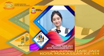 Download Twibbon HUT Kota Makassar ke 414