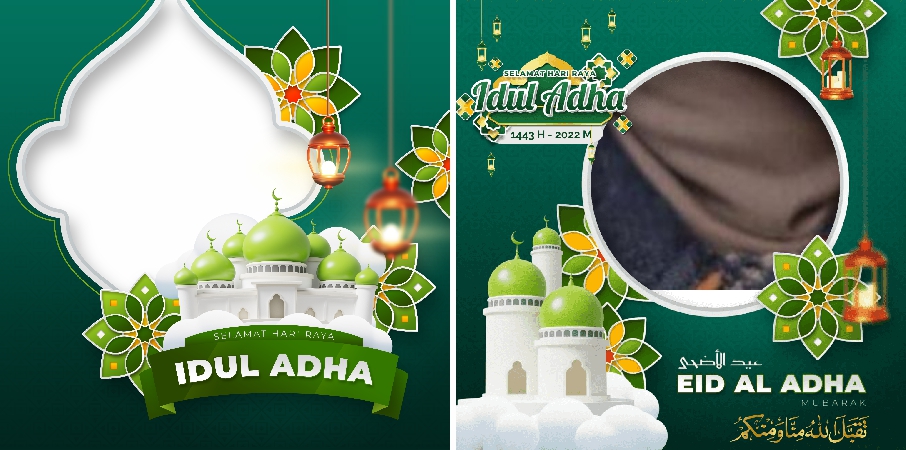 Kumpulan Link Twibbon Idul Adha 1443H - 2022 Gratis untuk Teman, Keluarga dan Sosmed