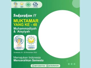 Link Twibbon Muktamar Muhammadiyah Aisyiyah 2022